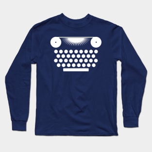 Dispatches Typewriter (White) Long Sleeve T-Shirt